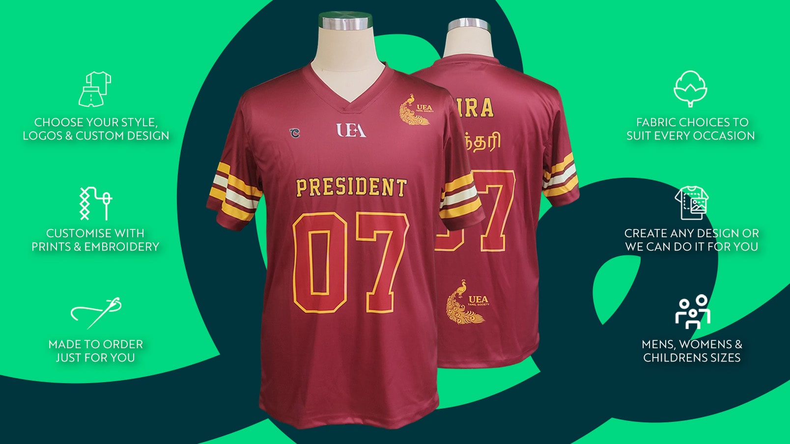 CLIFTON Russell Custom American Football Jersey